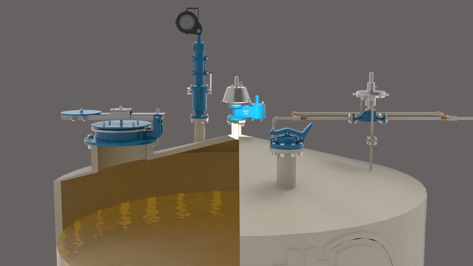 KSBB & KSBS TYPE PRESSURE VACUUM RELIEF VALVE, KSPC BREATHER VALVE